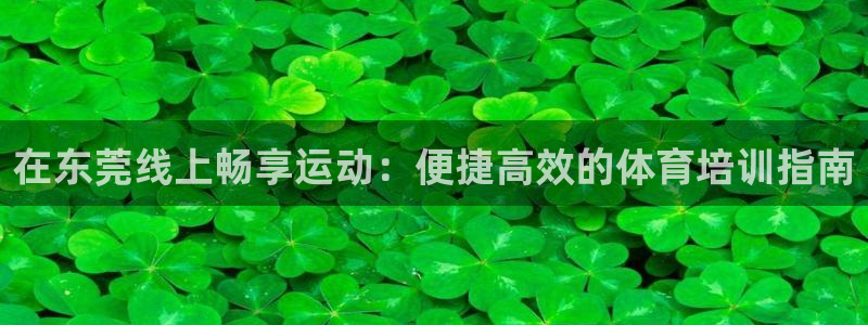 极悦娱乐公司最新招聘信息官网：在东莞线上畅享运动：便