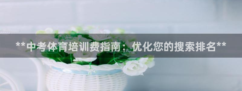极悦平台决7O777：**中考体育培训费指南：优化您