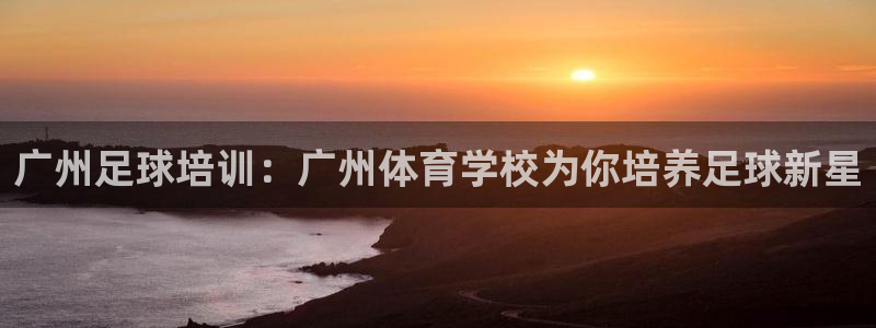 极悦平台城7O777：广州足球培训：广州体育学校为你
