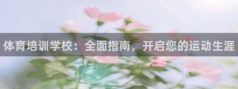 极悦平台注册官网：体育培训学校：全面指南，开启您的运