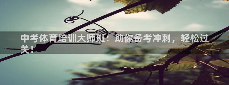 极悦平台注册申请流程详解图：中考体育培训大师班：助你